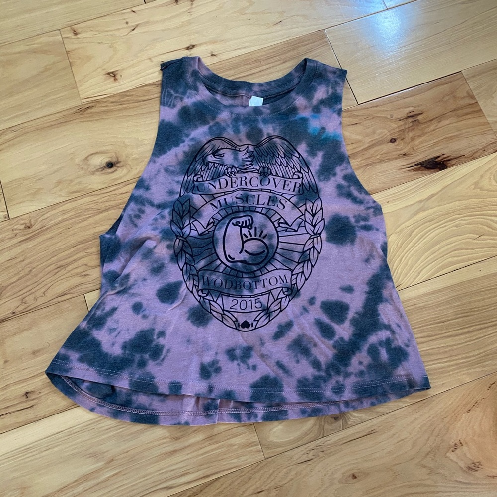 Wodbottom crop tank, S